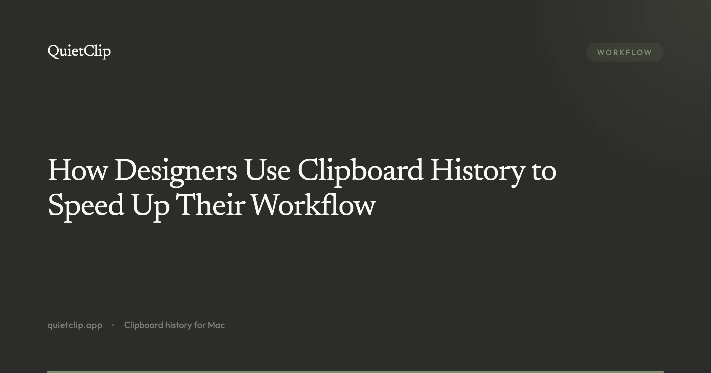 How Designers Use Clipboard History to Speed Up Their Workflow