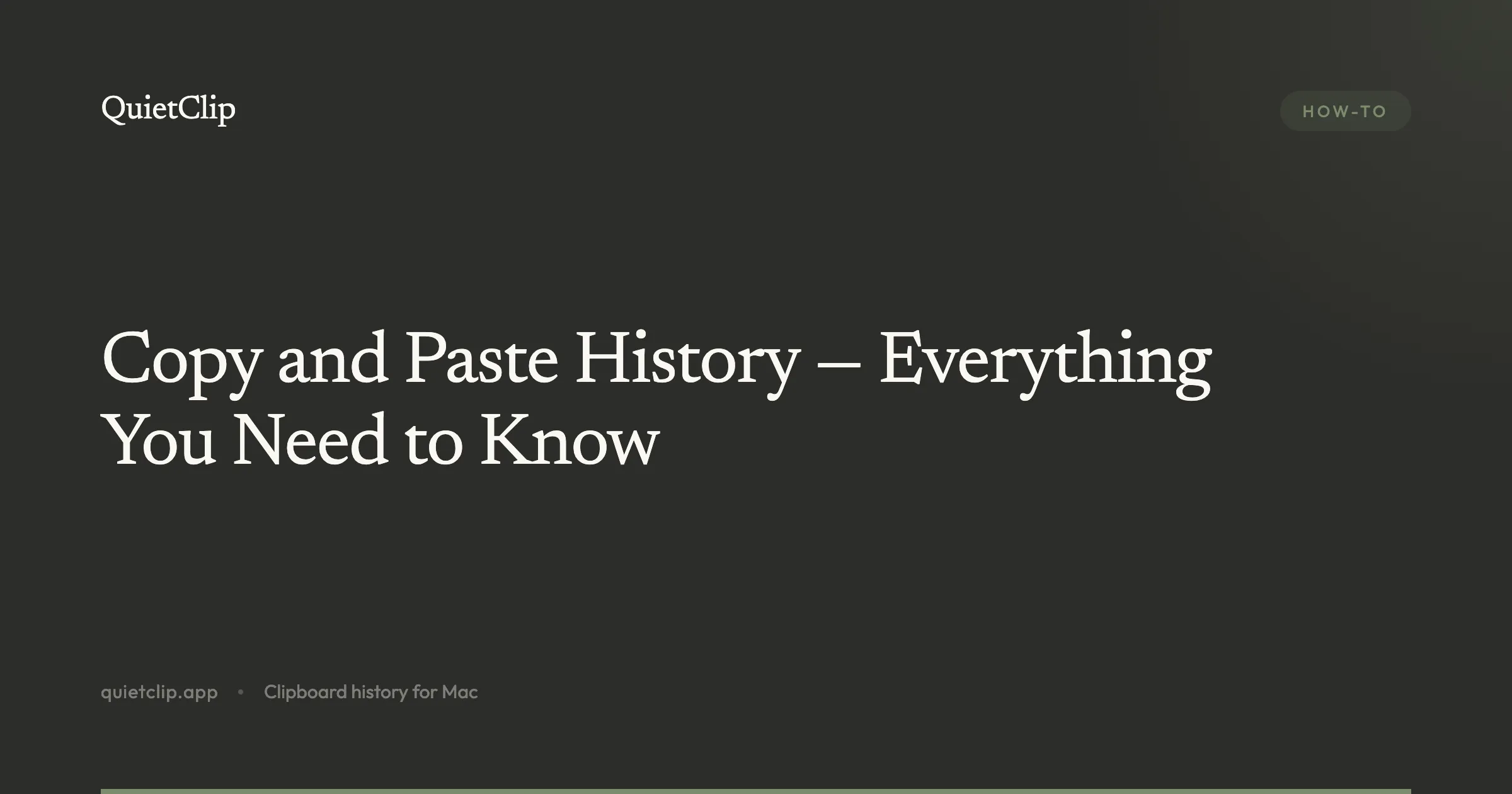 Copy and Paste History — Everything You Need to Know