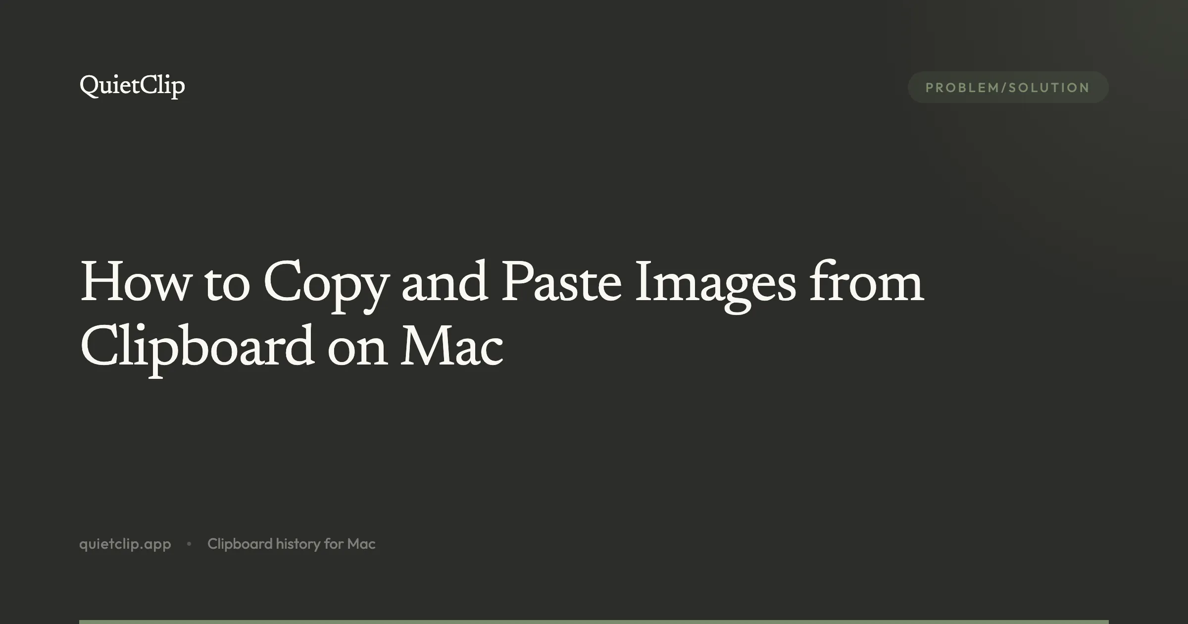 How to Copy and Paste Images from Clipboard on Mac
