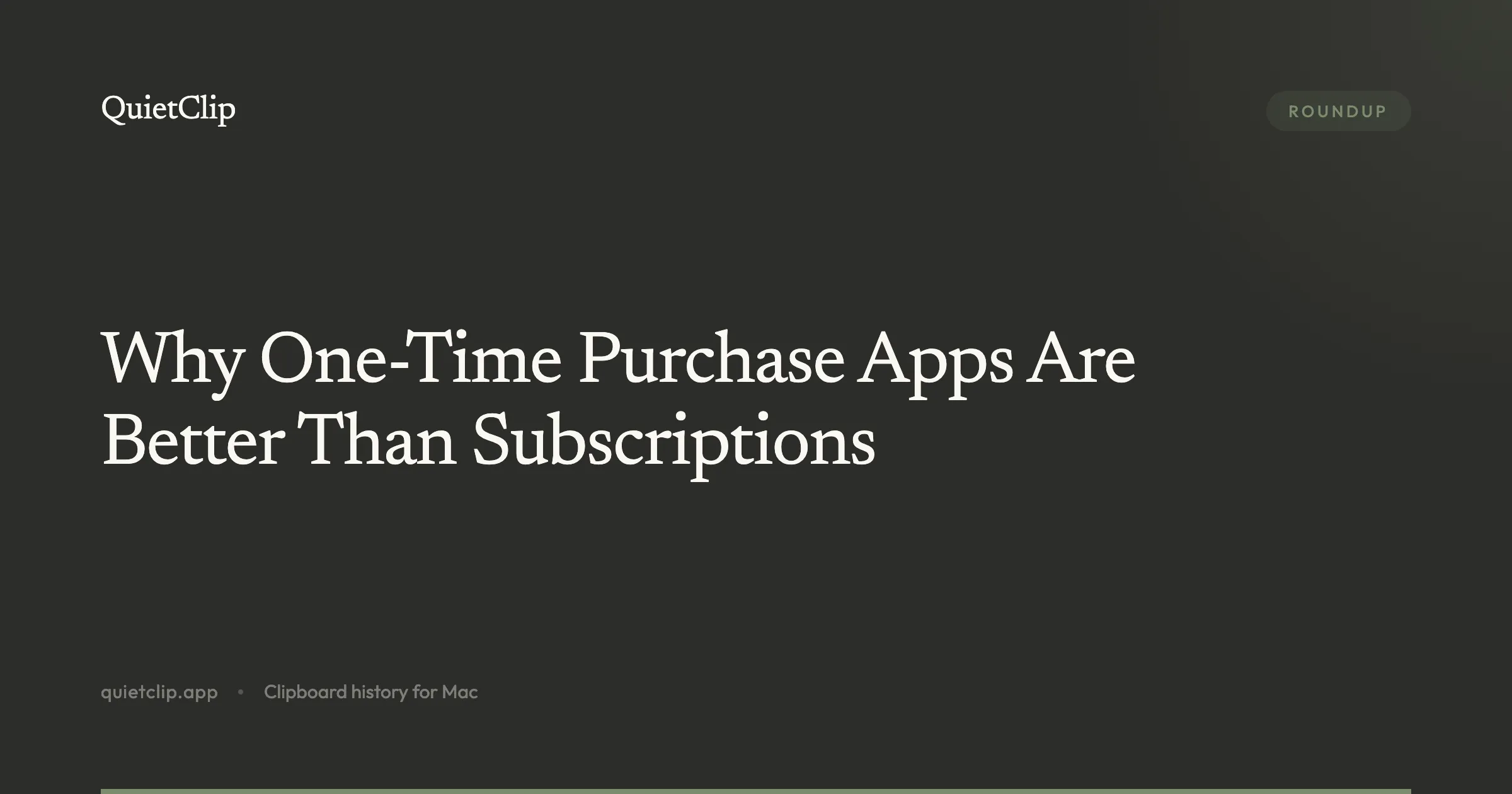 Why One-Time Purchase Apps Are Better Than Subscriptions