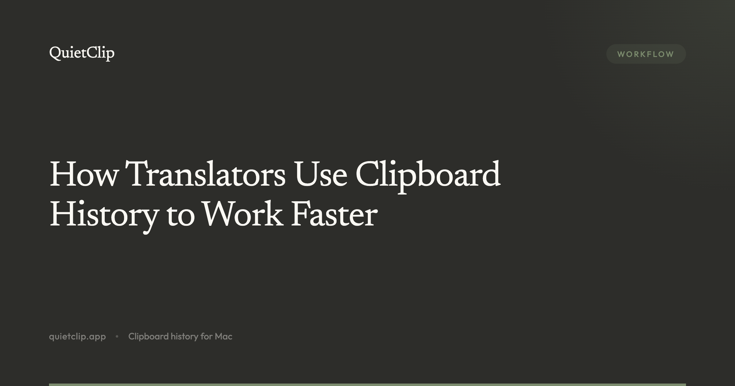 How Translators Use Clipboard History to Work Faster