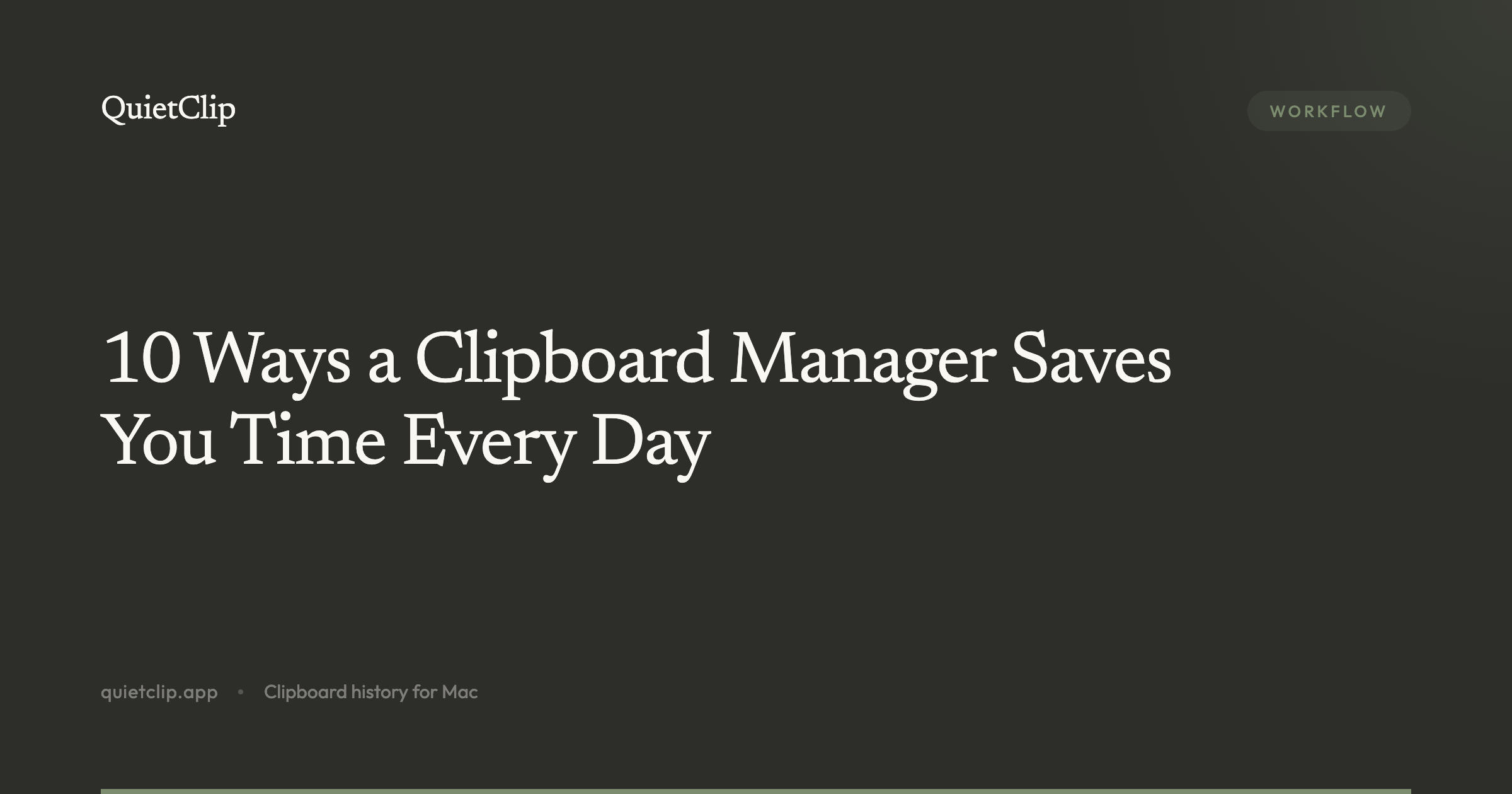 10 Ways a Clipboard Manager Saves You Time Every Day